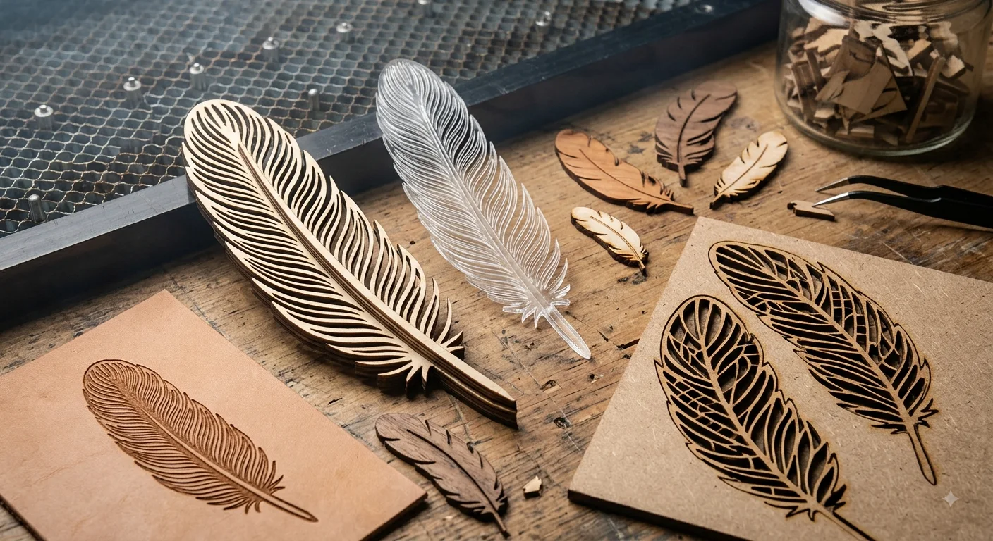 Laser cutting sample